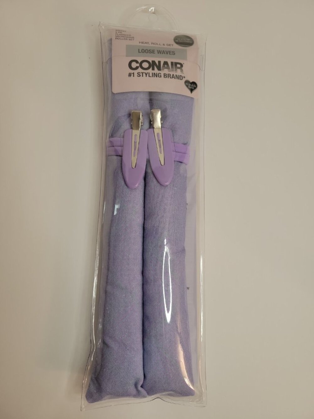 Conair Loose Waves Heat, Roll & Set Flaxseed Microwave Roller Set